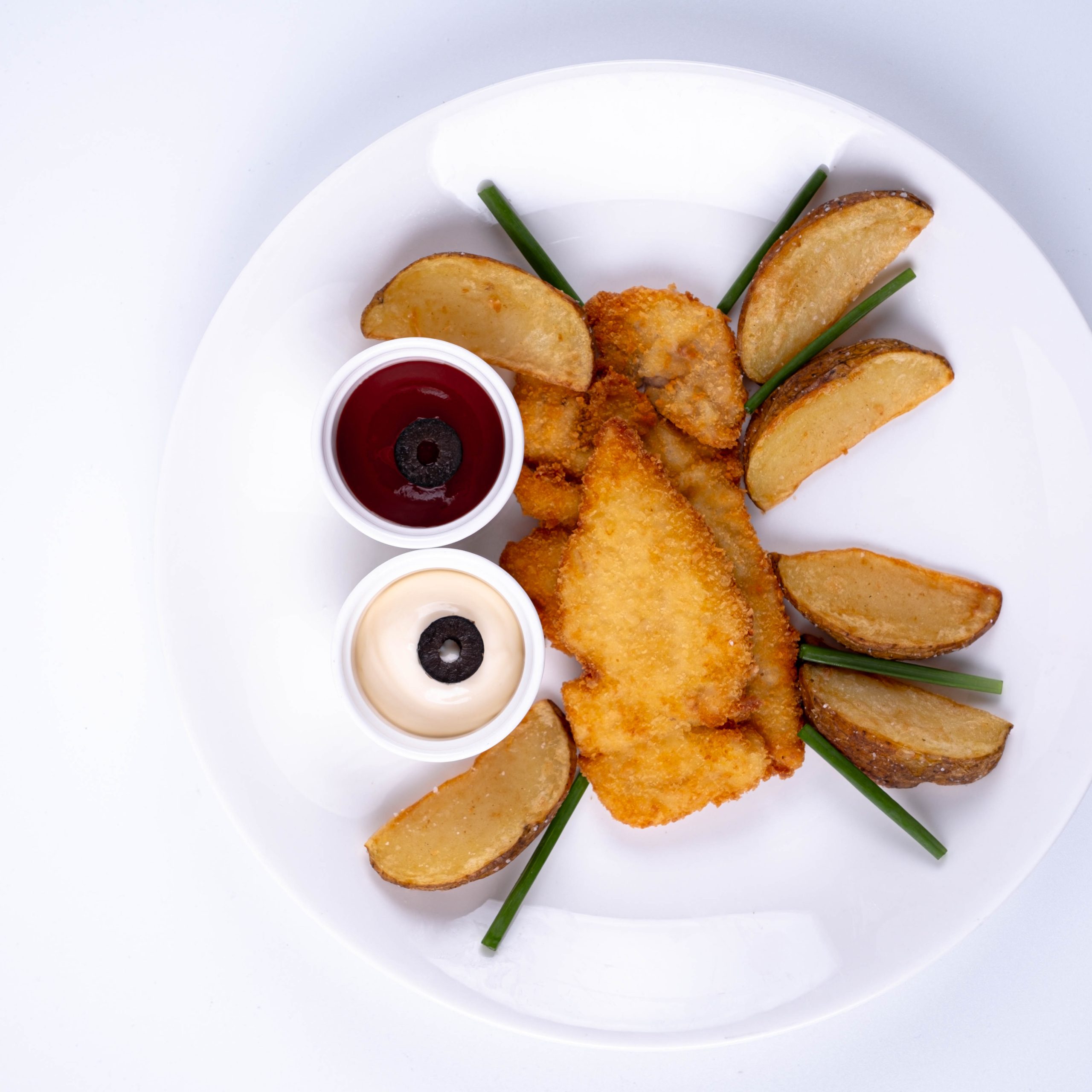 Chicken Tenders & Potato Wedges 5
