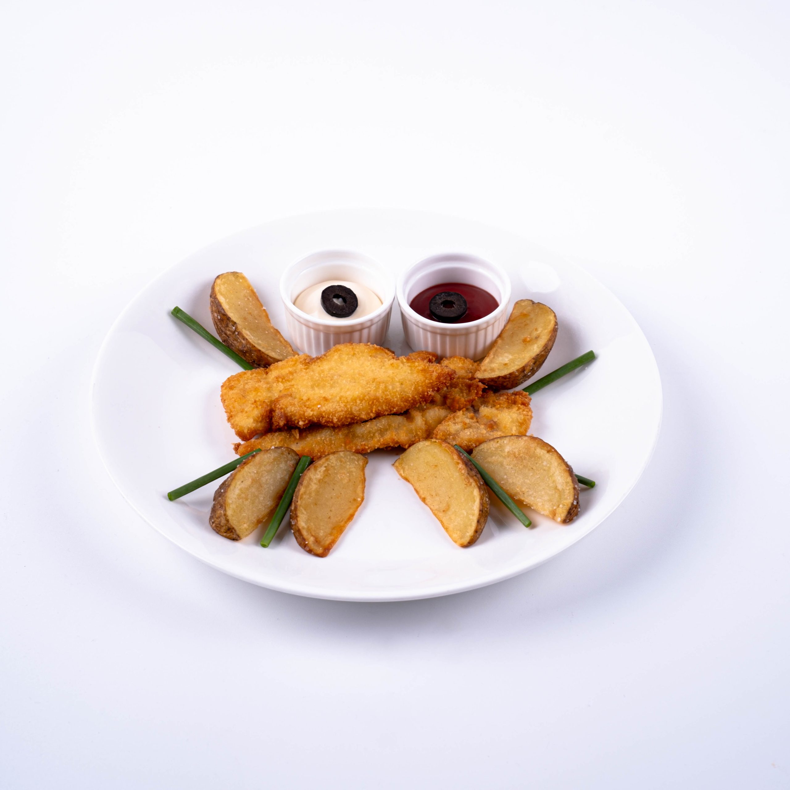 Chicken Tenders & Potato Wedges 6