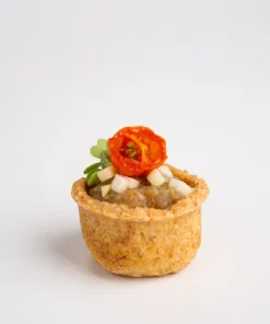 Miso Aubergine & Mango Croustade 2