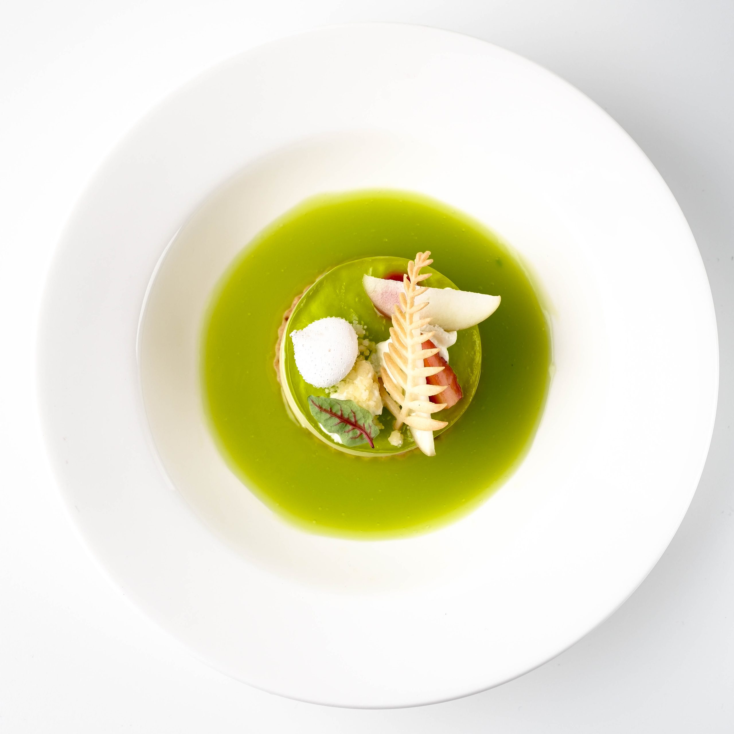 1malang Apple Kemangi Panna Cotta (1)